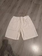 Bershka Linnen Shorts Maat L, Kleding | Heren, Maat 52/54 (L), Wit, Ophalen of Verzenden, Zo goed als nieuw
