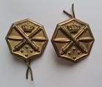 LuA Luchtdoelartillerie schouderemblemen battle dress, Ophalen of Verzenden, Landmacht, Nederland, Embleem of Badge