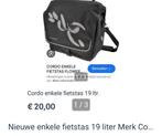 Cordo- enkele fietstas 19 ltr. €20,00, Fietsen en Brommers, Ophalen, Nieuw