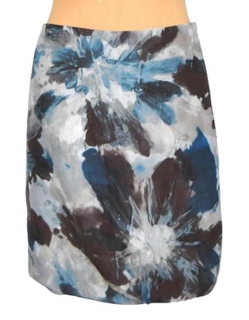 Nieuwe Pauw 100% zijde rok, rokje, floral, Mt. S beschikbaar voor biedingen
