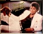 Michael Jackson. Original Large Promo Poster Thriller. 1983, Ophalen of Verzenden, Poster, Artwork of Schilderij, Zo goed als nieuw