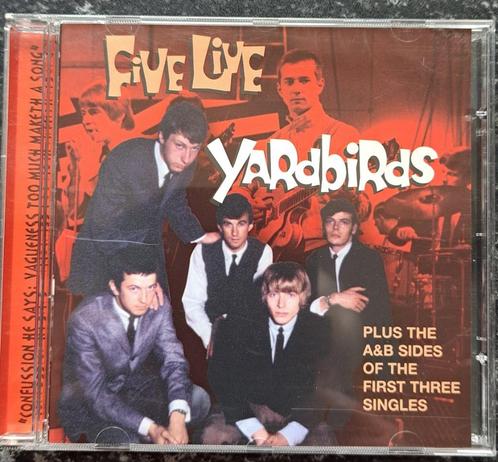 cd The Yardbirds - Five live Yardbirds, Cd's en Dvd's, Cd's | Pop, Zo goed als nieuw, 1960 tot 1980, Ophalen of Verzenden