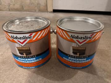Alabastine voorstrijk zuigende ondergronden beschikbaar voor biedingen