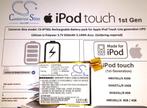 Apple Ipod Touch 1 Cameron SINO CS-IPT8SL 3.7V 850mA Accu, Ophalen of Verzenden, Nieuw, Overige typen, Touch