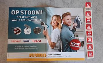 Jumbo 8 OP STOOM zegels/1 volle spaarkaart  beschikbaar voor biedingen
