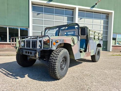 Hummer H1 HMMWV AM GENERAL v8 diesel 1987, Auto's, Hummer, Bedrijf, H1, 4x4, Open dak, Diesel, SUV of Terreinwagen, Automaat, Groen