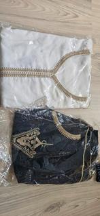 Nieuwe Marokkaanse Huisjurken - Maat S/M, Kleding | Dames, Jurken, Ophalen of Verzenden, Nieuw, Blauw, Onder de knie