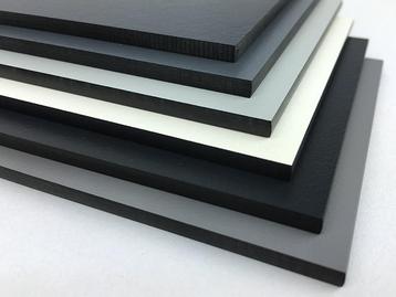 Diverse kleuren en maten hpl/trespa platen. Geheel nieuw. beschikbaar voor biedingen