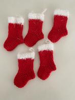 Gehaakte Kerstsokjes voor in de Kerstboom, Diversen, Kerst, Ophalen of Verzenden, Nieuw
