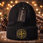 Stone Island Muts – Zwart, Kleding | Heren, Mutsen, Sjaals en Handschoenen, Nieuw, Overige maten, Ophalen of Verzenden, Stone Island
