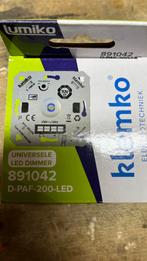 3 Klemko LED dimmers 891042 NIEUW, Doe-het-zelf en Verbouw, Verzenden, Nieuw, Schakelaar