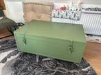 Legerkist hout groen 82 cm bij 53 cm, Huis en Inrichting, Woonaccessoires | Kisten, Ophalen, Gebruikt, 50 tot 100 cm, Minder dan 50 cm