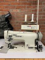 INDUSTRIE NAAIMACHINE 3 VOUDIG TRANSPORT MET STAPPENMOTOR, Hobby en Vrije tijd, Ophalen, Gebruikt, Naaimachine, Industrieel