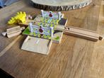 Bigjigs houten spoorwegovergang, Kinderen en Baby's, Speelgoed | Houten speelgoed, Ophalen of Verzenden, Gebruikt