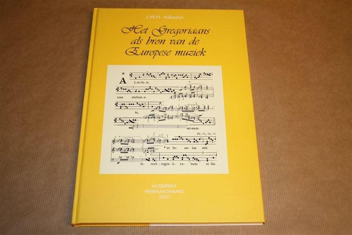 Het Gregoriaans als bron van de Europese muziek., Boeken, Muziek, Zo goed als nieuw, Artiest, Ophalen of Verzenden