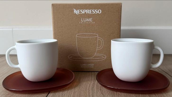 Nespresso Lume Collectie Lungo Kopjes - Ongebruikt, Huis en Inrichting, Keuken | Keukenbenodigdheden, Nieuw, Ophalen of Verzenden