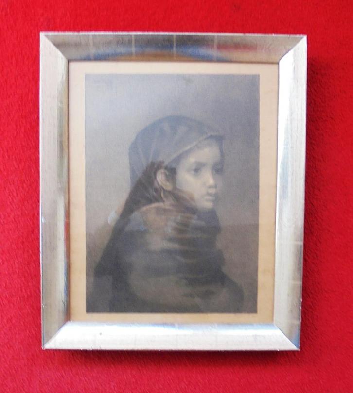 W.Dooyewaard 1892-1980.Meisje, Antiek en Kunst, Kunst | Schilderijen | Klassiek, Ophalen