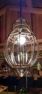 Venetiaanse hanglamp
37 cm lang bij +- 22 cm breed, Huis en Inrichting, Lampen | Hanglampen, Ophalen, Zo goed als nieuw, Minder dan 50 cm