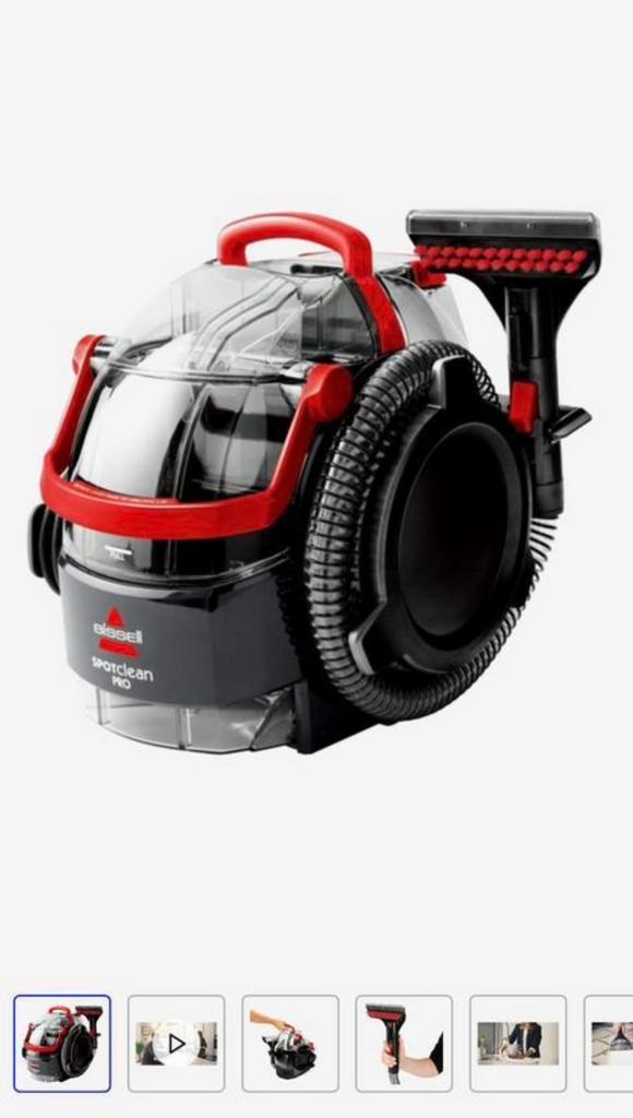 Haarlem Bissel spotclean pro vlekkenreiniger, Witgoed en Apparatuur, Stofzuigers, Zo goed als nieuw, Waterstofzuiger, Minder dan 1200 watt