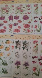7 Janneke Brinkman Knipvellen - Bloemen, Ophalen of Verzenden
