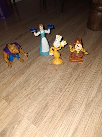 Disney McDonald's Belle en het Beest Vintage Poppetjes beschikbaar voor biedingen