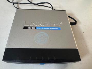 Linksys 5port gigabit switch beschikbaar voor biedingen