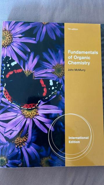 Fundamentals of Organic chemistry 7th edition beschikbaar voor biedingen