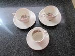 3x Wedgwood Conway of Etruria., Ophalen of Verzenden, Zo goed als nieuw, Wedgwood, Kop(pen) en/of Schotel(s)