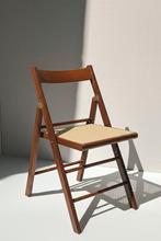 200 x Vintage webbing klapstoelen houten Cesca stoelen Italy, Ophalen of Verzenden, Zo goed als nieuw, Bruin