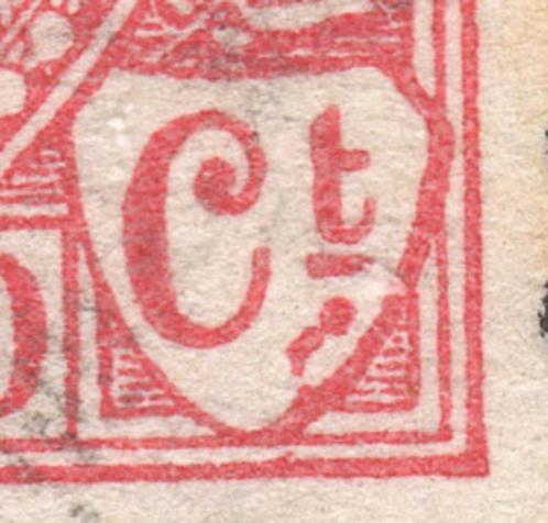 PLAATFOUT - MAST 60PM36 - gestempeld, Postzegels en Munten, Postzegels | Nederland, Gestempeld, T/m 1940, Verzenden
