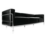 2 x Cassina Le Corbusier Lc3 drie zits bank Nieuw, 100 tot 125 cm, Nieuw, 250 tot 300 cm, Leer