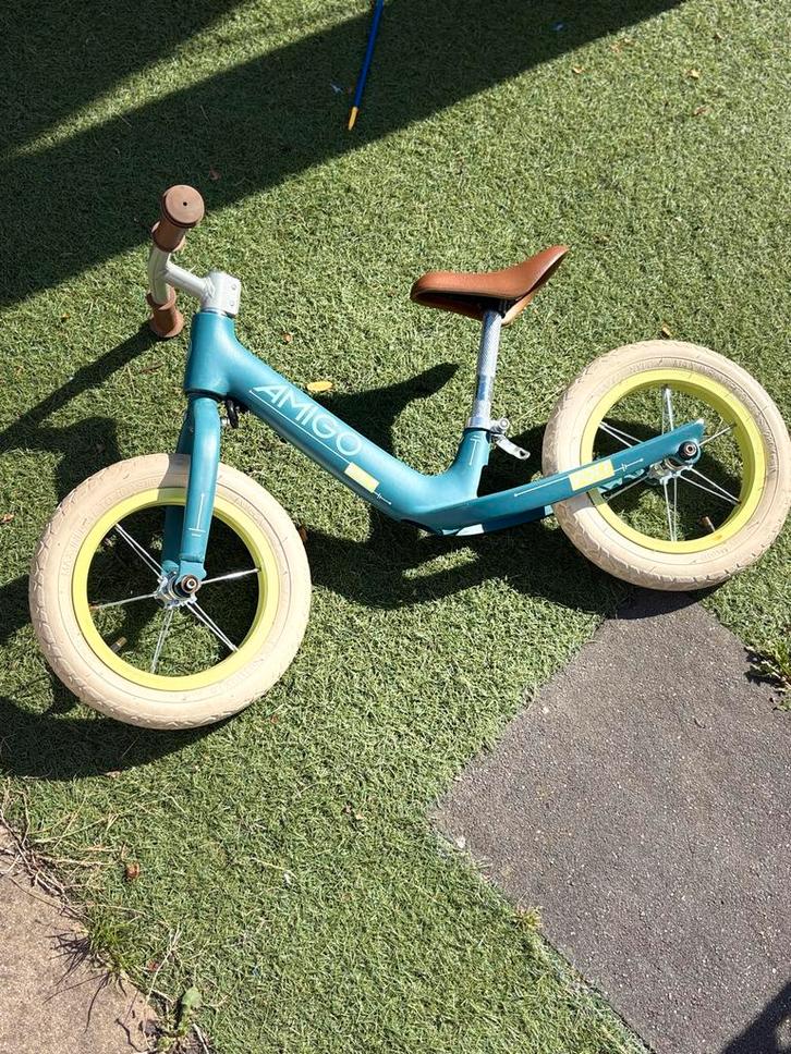 Kinderfietsen, Step & Speelgoed - Tweedehands, Fietsen en Brommers, Fietsen | Jongens, Gebruikt, 14 inch of minder, Handrem, Ophalen of Verzenden