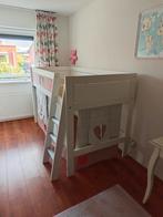 LifeTime Halfhoogslaper Wit incl. Matras, Kinderen en Baby's, Kinderkamer | Stapelbedden en Hoogslapers, Ophalen, Gebruikt, Halfhoogslaper