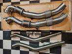 Uitlaat rvs downpipe sport kats AUDI S6 C7 4.0T 2013+ ZIE AD, Ophalen of Verzenden