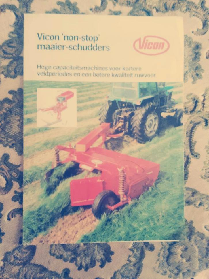 Vicon Maaier brochure.   Prijs n.o.t.k., Boeken, Catalogussen en Folders, Ophalen of Verzenden
