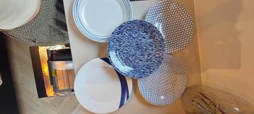 Borden, blauw, riverdale - royal doulton pacific - laura ash beschikbaar voor biedingen