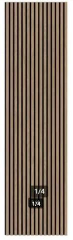 Wandpaneel Wandpanelen Bruin 270x60cm, Ophalen, Nieuw