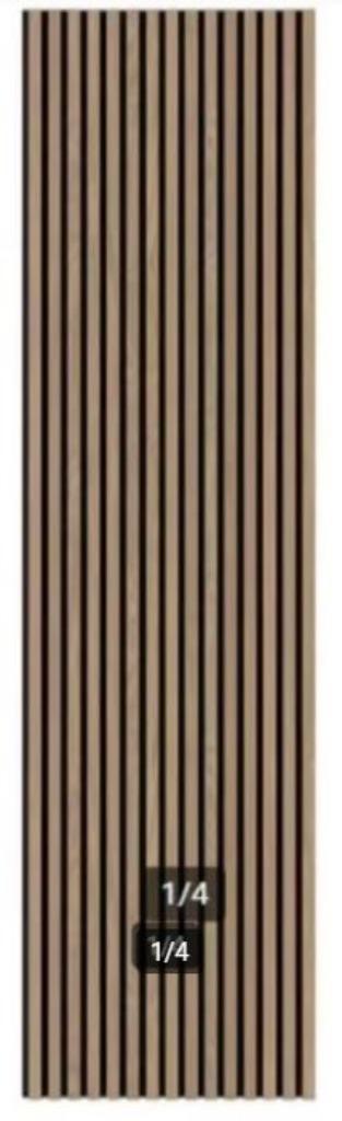 Wandpaneel Wandpanelen Bruin 270x60cm, Huis en Inrichting, Woonaccessoires | Wanddecoraties, Nieuw, Ophalen