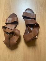 River Woods Lavorazione Artigiana Maat 41 met achterzijde ri, Kleding | Dames, Ophalen of Verzenden, Gedragen, Bruin, Sandalen of Muiltjes