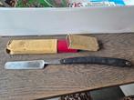 Antiek Scheermes met Doosje, Antiek en Kunst, Ophalen of Verzenden