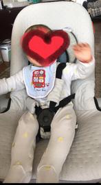 Beaba- baby chair stoel zit/ lieg stoel, Kinderen en Baby's, Ophalen of Verzenden, Zo goed als nieuw, Ledikant