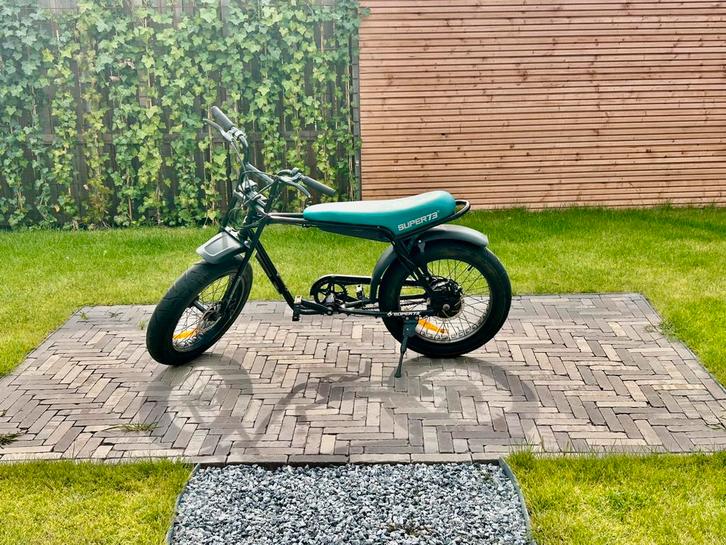 Super73-ZG Jet Black – Elektrische fiets, Fietsen en Brommers, Brommers | Crossbrommers, Zo goed als nieuw, Overige merken, Ophalen