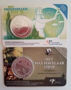 Max Havelaar vijfje en Vredespaleis vijfje, Setje, Overige waardes, Ophalen of Verzenden, Koningin Beatrix