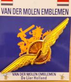KM Vlieger wing metaal, Verzamelen, Ophalen of Verzenden, Marine, Nederland, Embleem of Badge