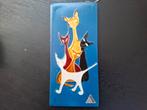 Tegel met katten van Flora keramiek, Antiek en Kunst, Antiek | Keramiek en Aardewerk, Ophalen of Verzenden
