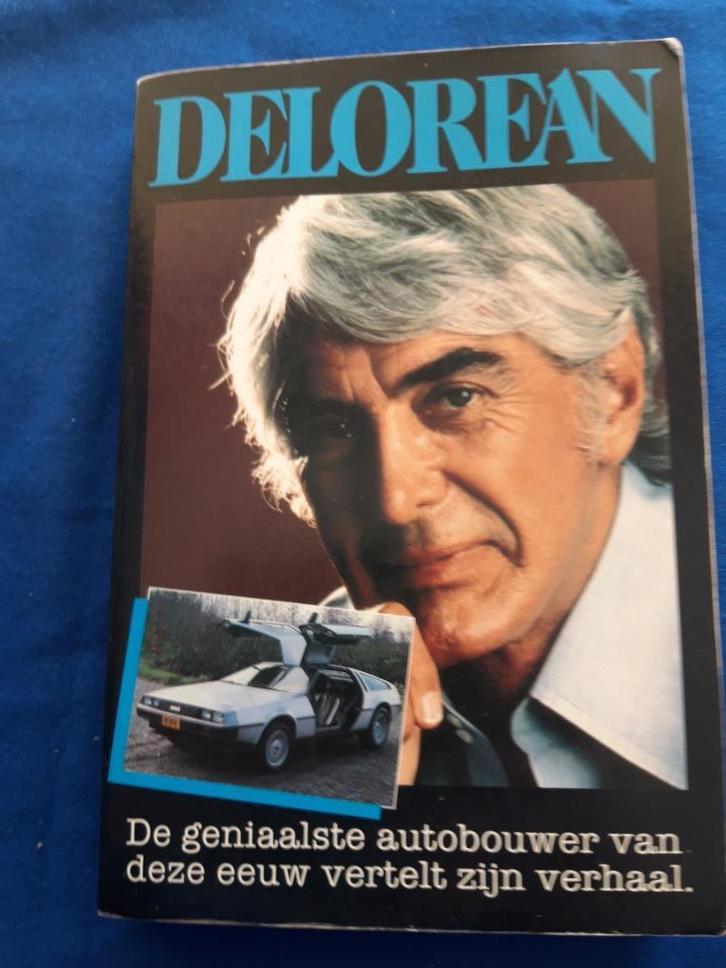 autobiografie Delorean - paperback - '87, Boeken, Auto's | Boeken, Zo goed als nieuw, Overige merken, Ophalen of Verzenden