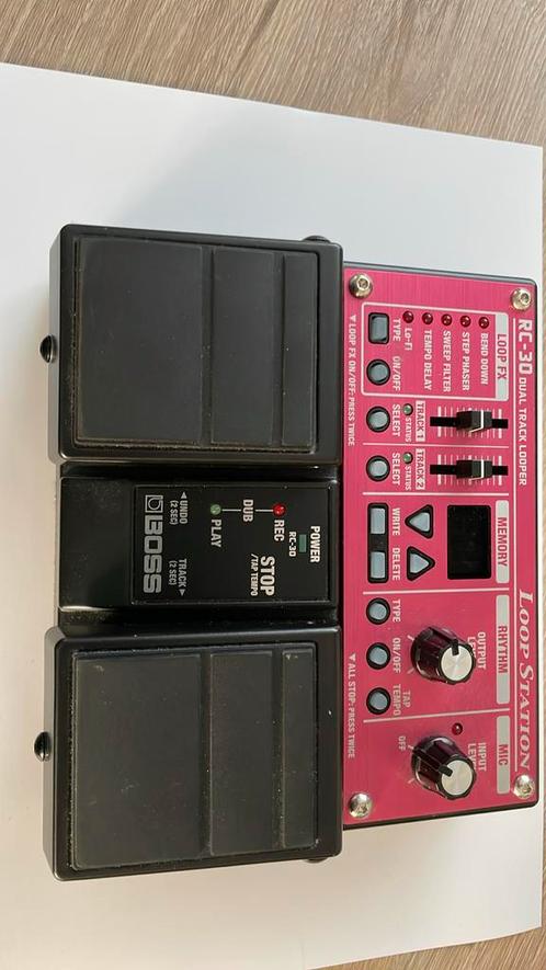 Boss RC-30 loopstation - Incl. boss voeding, Muziek en Instrumenten, Effecten, Zo goed als nieuw, Ophalen
