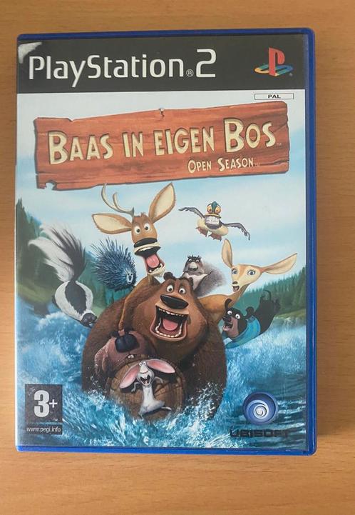 Baas in eigen bos open season (PS2), Spelcomputers en Games, Games | Sony PlayStation 2, Zo goed als nieuw, Avontuur en Actie