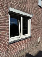Kozijn met draaikiep raam en vast raam. 1745x1510mm BxH. Evt, Ophalen, Gebruikt, 150 tot 225 cm, Inclusief glas