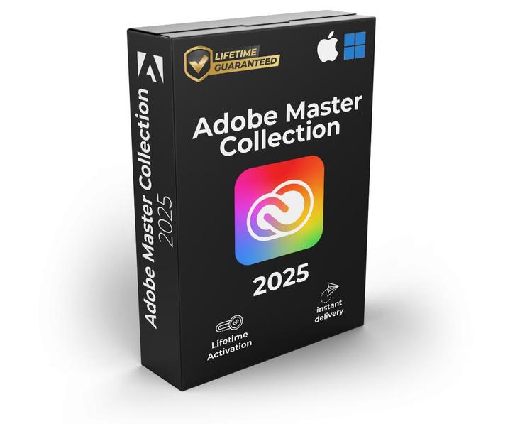 Adobe Master Collection 2025, Computers en Software, Office-software, Nieuw, MacOS, Windows, Ophalen
